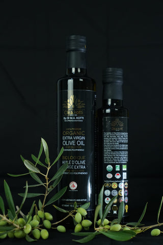 Multi-Award Winning Olea Kotti Organic Extra Virgin Olive Oil