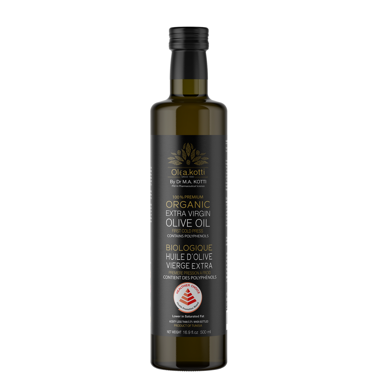 Multi-Award Winning Olea Kotti Organic Extra Virgin Olive Oil